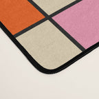 Pop Dots and Checks Colorful Retro Modern 80s 90s Checked Pattern Desk Mat Gallery Image 4