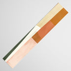 Soft Modern Abstract Shapes III Table Runner Gallery Image 3