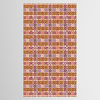 Vibrant Checkered Grid Tablecloth Gallery Image 2