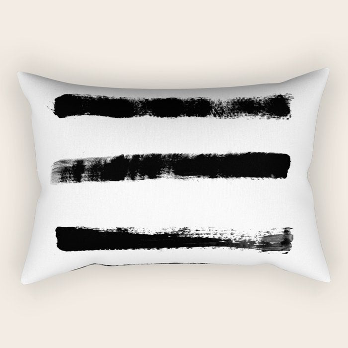 Brush stroke No.2 Rectangular Pillow Gallery Image 1