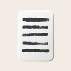 Brush stroke No.2 Bath Mat Gallery Image 1