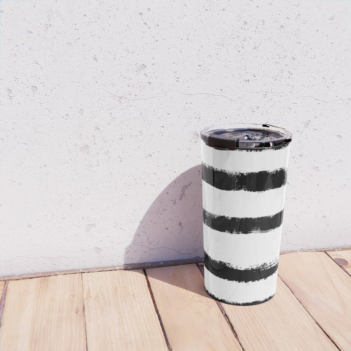 Brush stroke No.2 Travel Mug Gallery Image 4