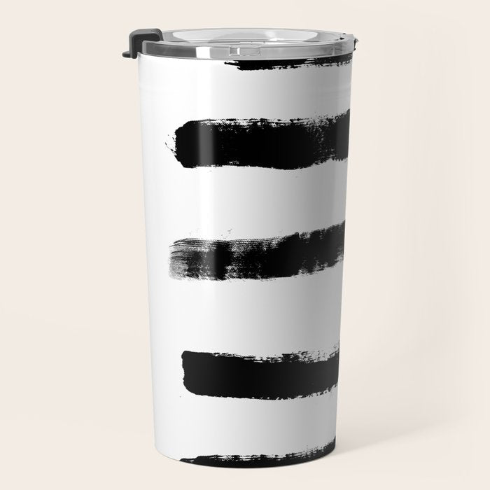 Brush stroke No.2 Travel Mug Gallery Image 3