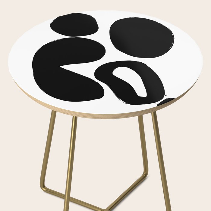 Ink Pond White Background Side Table Gallery Image 2