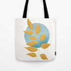 Soft Abstract Shapes 07 Tote Bag Gallery Image 1