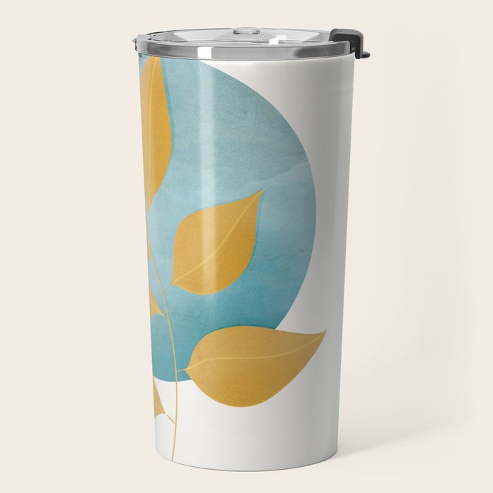 Soft Abstract Shapes 07 Travel Mug Gallery Image 2