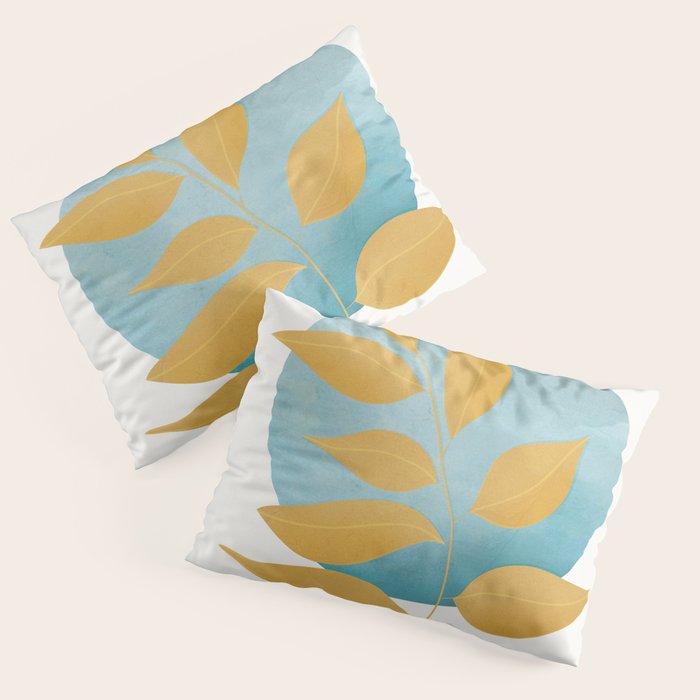 Soft Abstract Shapes 07 Pillow Sham Gallery Image 1