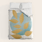 Soft Abstract Shapes 07 Comforter Gallery Image 6