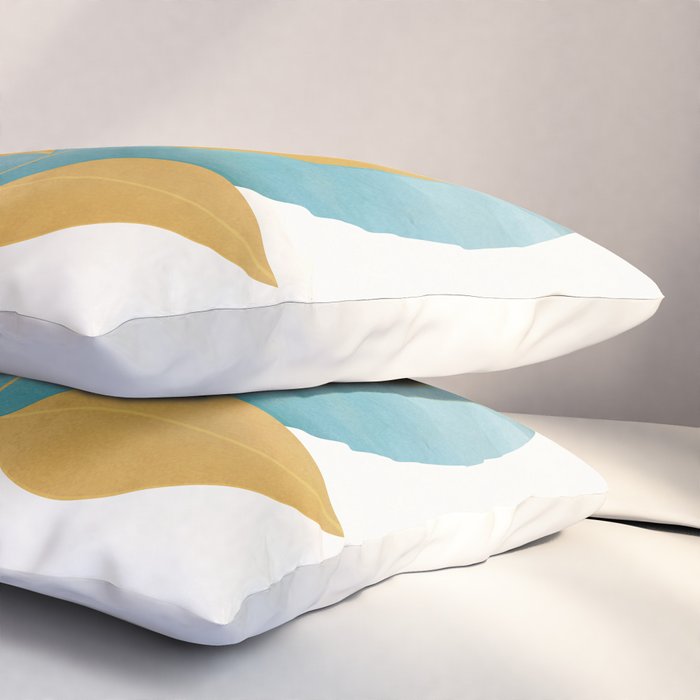 Soft Abstract Shapes 07 Pillow Sham Gallery Image 3