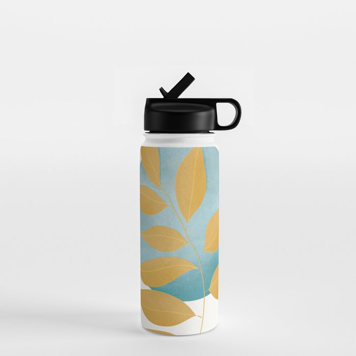 Soft Abstract Shapes 07 Water Bottle Gallery Image 1