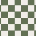 Soft Checkerboard Muted Green Coffee Mug Gallery Image 2