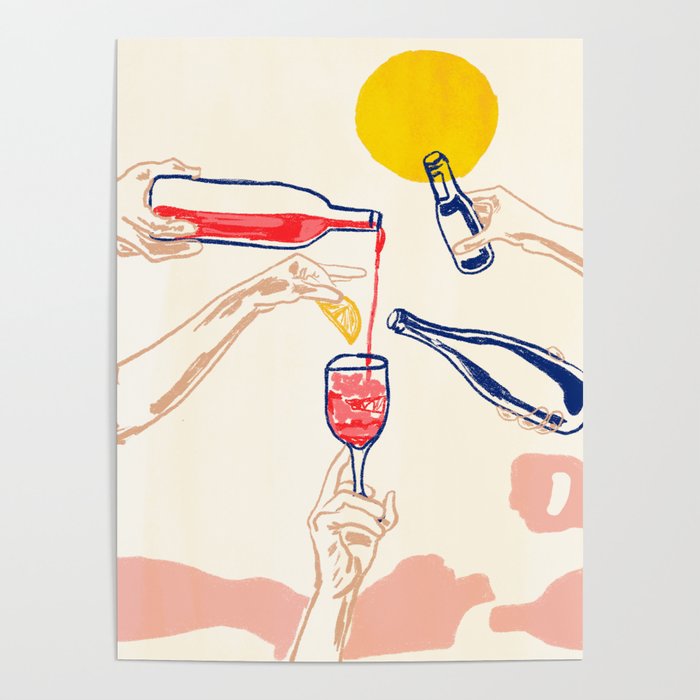 Sunset Cheers Poster Gallery Image 1