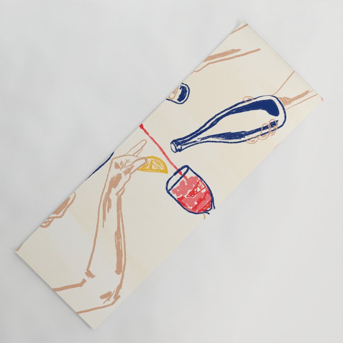 Sunset Cheers Yoga Mat Gallery Image 1