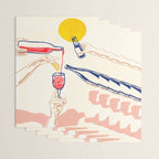 Sunset Cheers Wrapping Paper Gallery Image 3