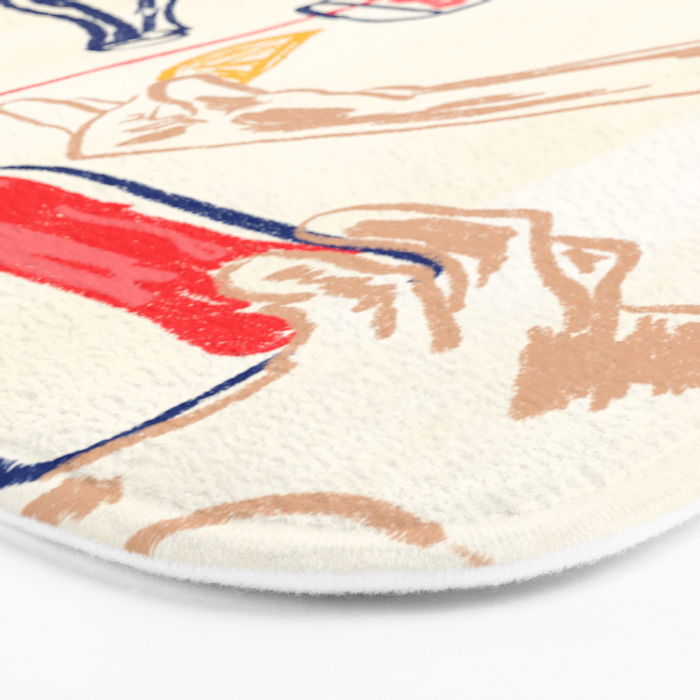 Sunset Cheers Bath Mat Gallery Image 3