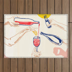 Sunset Cheers Outdoor Rug Gallery Image 1