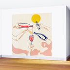 Sunset Cheers Wall Mural Gallery Image 2