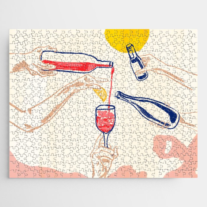Sunset Cheers Jigsaw Puzzle Gallery Image 1