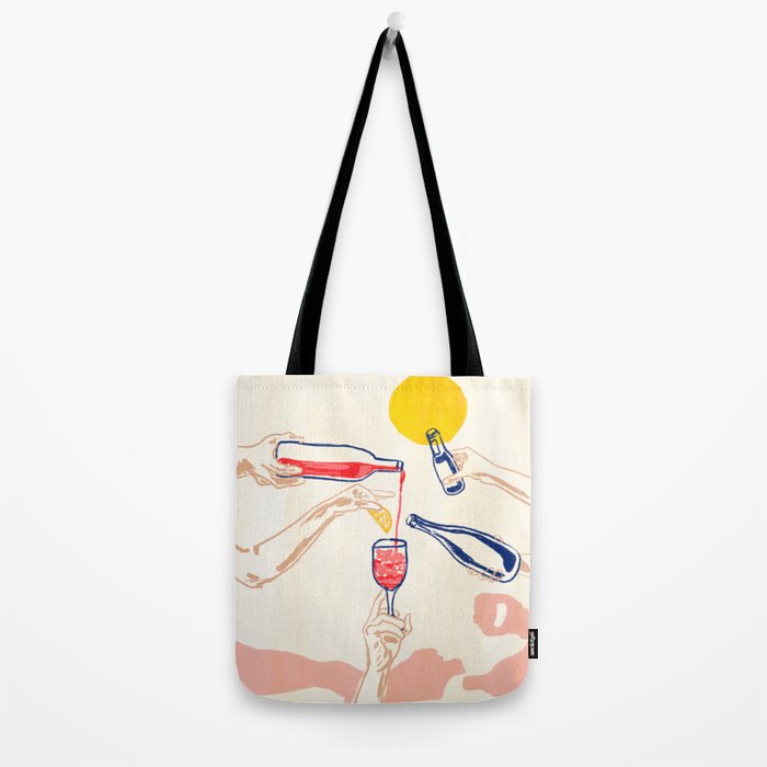 Sunset Cheers Tote Bag Gallery Image 2