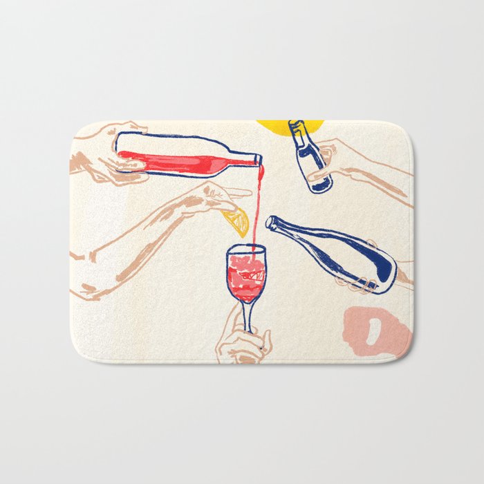 Sunset Cheers Bath Mat Gallery Image 1