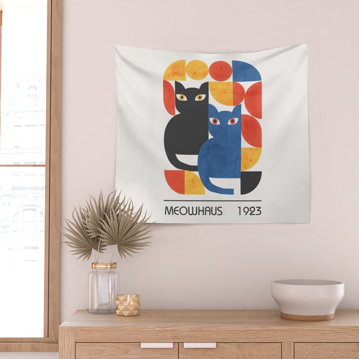 MEOWHAUS 1923 Wall Tapestry Gallery Image 2