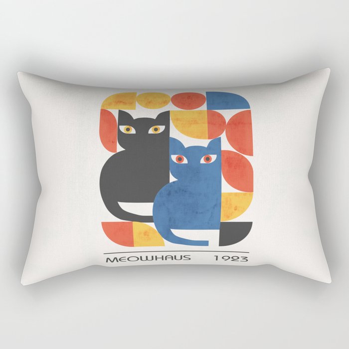 MEOWHAUS 1923 Rectangular Pillow Gallery Image 2