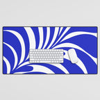 Infinity Blue Leaf - Matisse Desk Mat Gallery Image 1