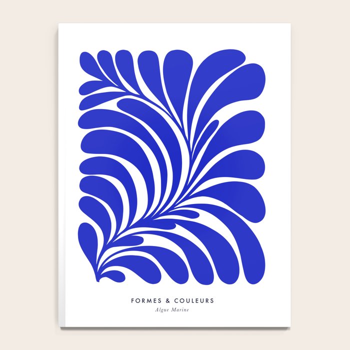 Infinity Blue Leaf - Matisse Notebook Gallery Image 4