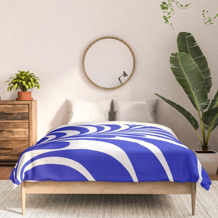 Infinity Blue Leaf - Matisse Comforter Gallery Image 3