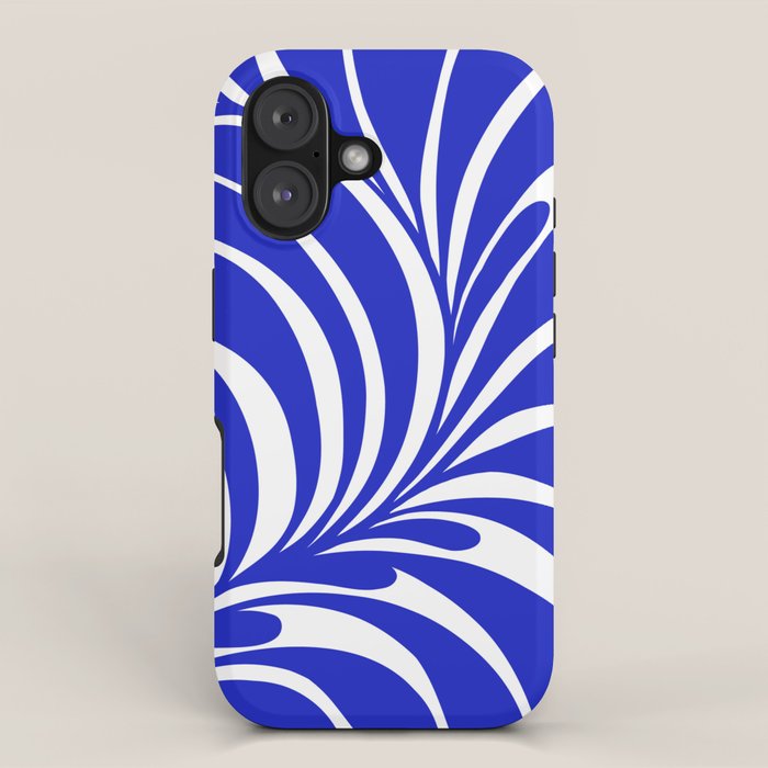 Infinity Blue Leaf - Matisse iPhone Case Gallery Image 1