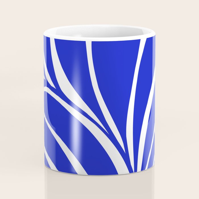 Infinity Blue Leaf - Matisse Coffee Mug Gallery Image 4