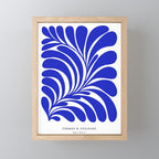Infinity Blue Leaf - Matisse Mini Art Print Gallery Image 1
