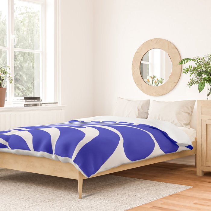 Infinity Blue Leaf - Matisse Duvet Cover Gallery Image 2