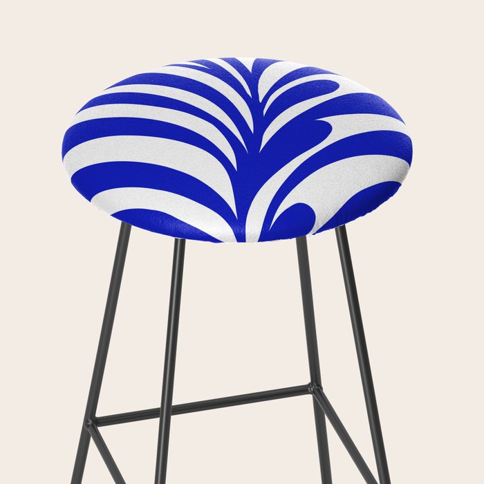 Infinity Blue Leaf - Matisse Stool Gallery Image 2