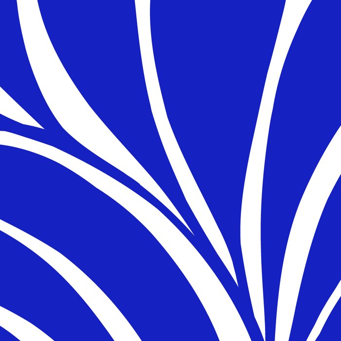 Infinity Blue Leaf - Matisse Coffee Mug Gallery Image 2