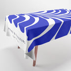 Infinity Blue Leaf - Matisse Tablecloth Gallery Image 1
