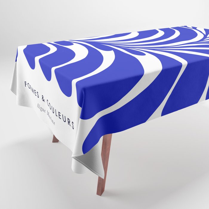 Infinity Blue Leaf - Matisse Tablecloth Gallery Image 1