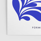 Infinity Blue Leaf - Matisse Poster Gallery Image 3