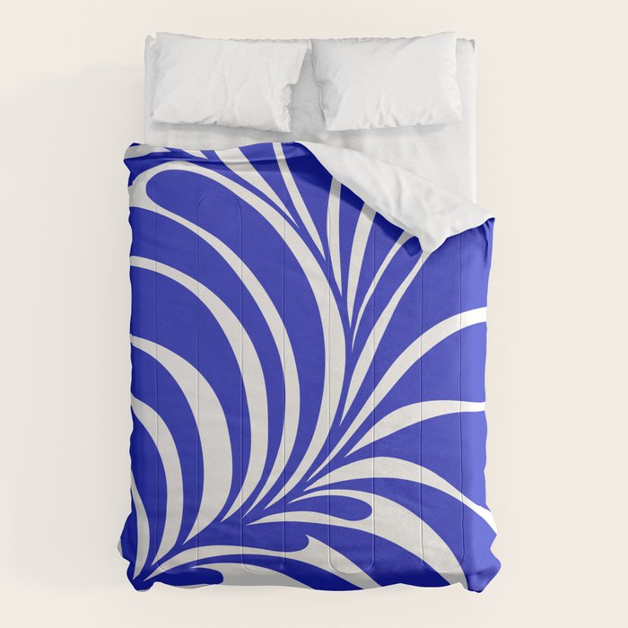 Infinity Blue Leaf - Matisse Comforter Gallery Image 6
