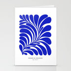 Infinity Blue Leaf - Matisse Stationery Card Gallery Image 2
