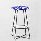 Infinity Blue Leaf - Matisse Stool Gallery Image 1