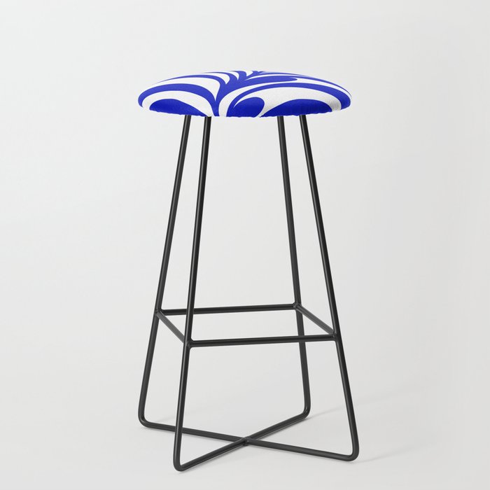 Infinity Blue Leaf - Matisse Stool Gallery Image 1