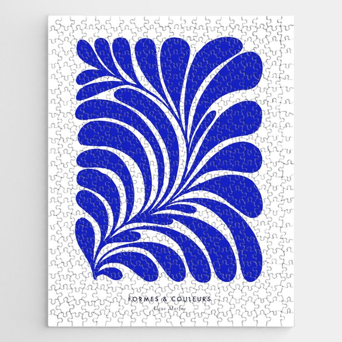 Infinity Blue Leaf - Matisse Jigsaw Puzzle Gallery Image 1