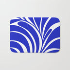Infinity Blue Leaf - Matisse Bath Mat Gallery Image 1