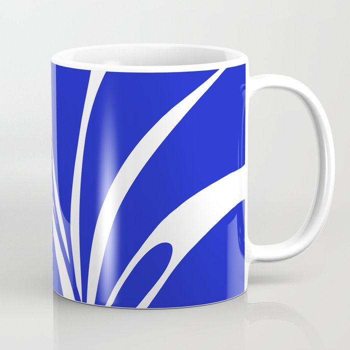 Infinity Blue Leaf - Matisse Coffee Mug Gallery Image 1