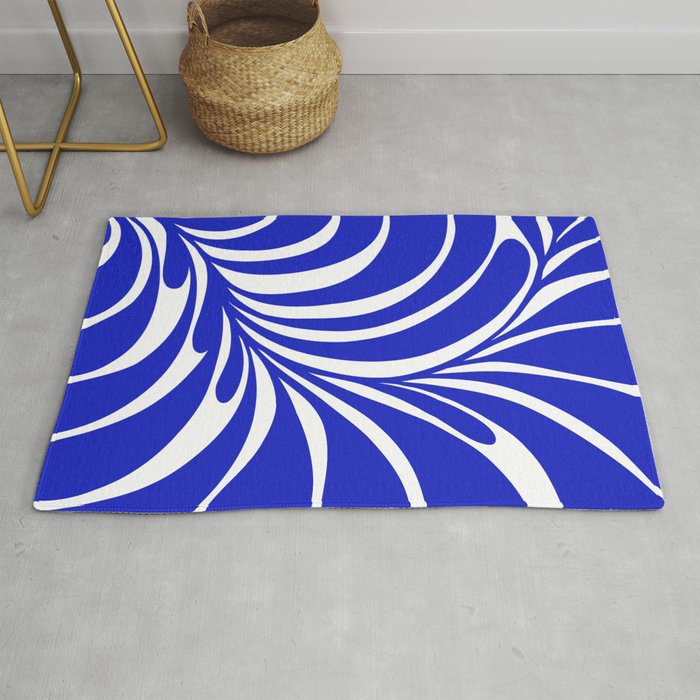 Infinity Blue Leaf - Matisse Rug Gallery Image 1