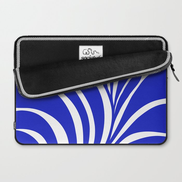 Infinity Blue Leaf - Matisse Laptop Sleeve Gallery Image 2