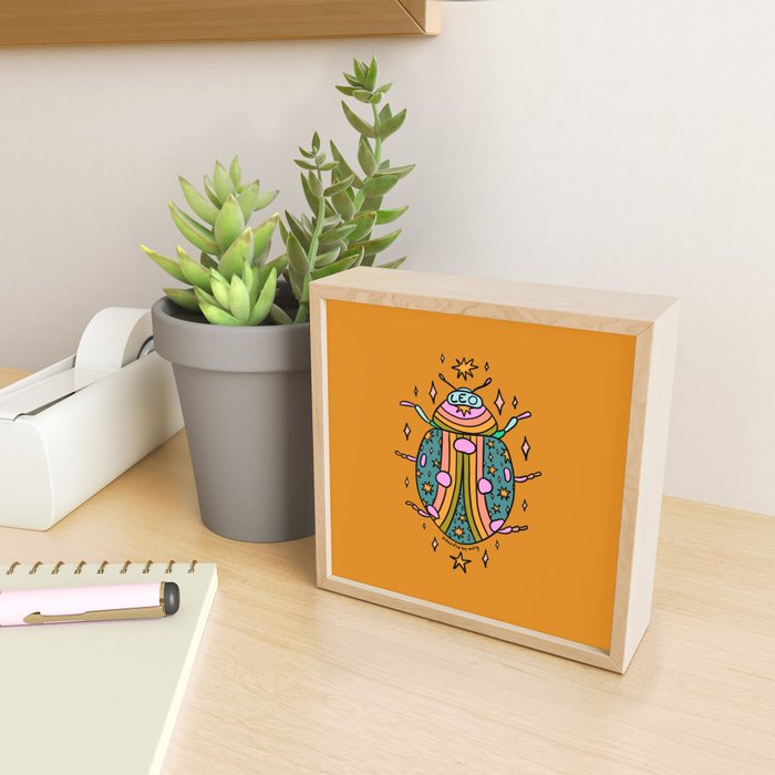 Leo Ladybug Mini Art Print Gallery Image 2