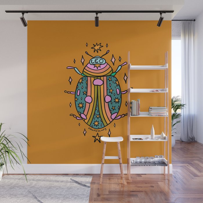 Leo Ladybug Wall Mural Gallery Image 1
