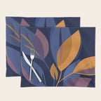 Scorpio Dark Abstract Botanical Placemat Gallery Image 1